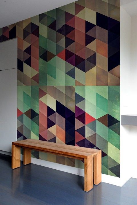 add some fun and color with geometric tiles/tryypzyoyd ~ pattern wall tiles by spires for blik