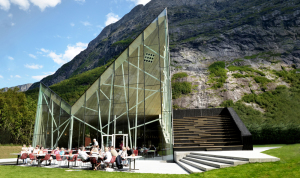 Troll Wall Restaurant and Visitor Centre, Møre og Romsdal, Norway