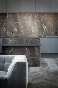 Interior design by Arjaan de Feyter. Photography by Thomas de Bruyne. Stone from Graniet en Marmer.
via